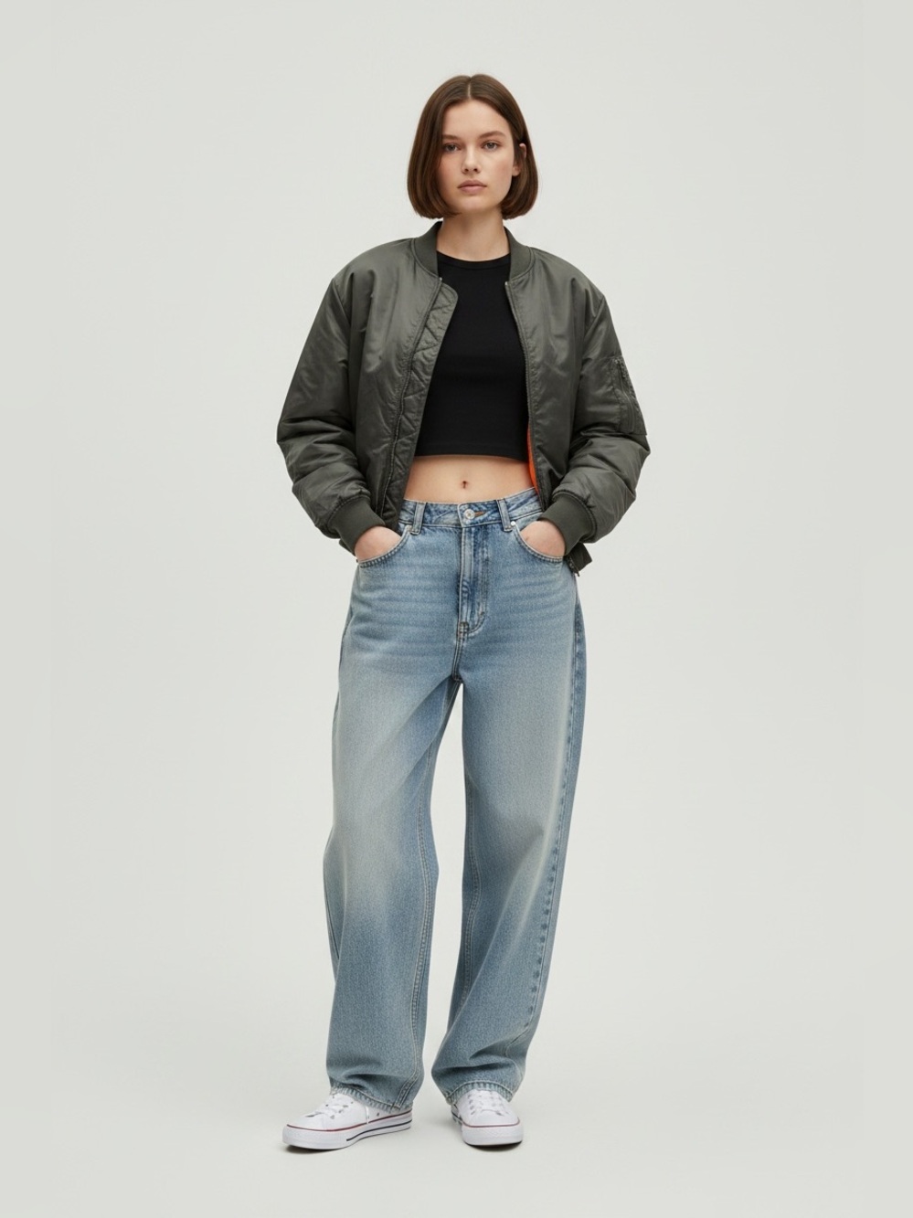 Birch and stone Women’s bomber jacket